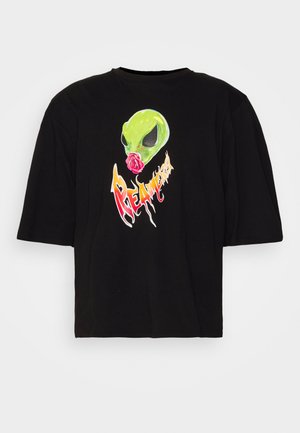 REAMEREI UNISEX - Μπλουζάκι με στάμπα - black