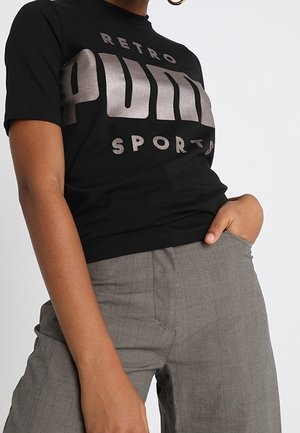 T-Shirt print - black