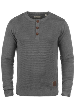 Solid, SDTerrance - Pullover - grey