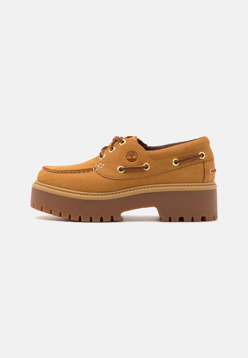Timberland STONE STREET - Casual lace-ups - wheat