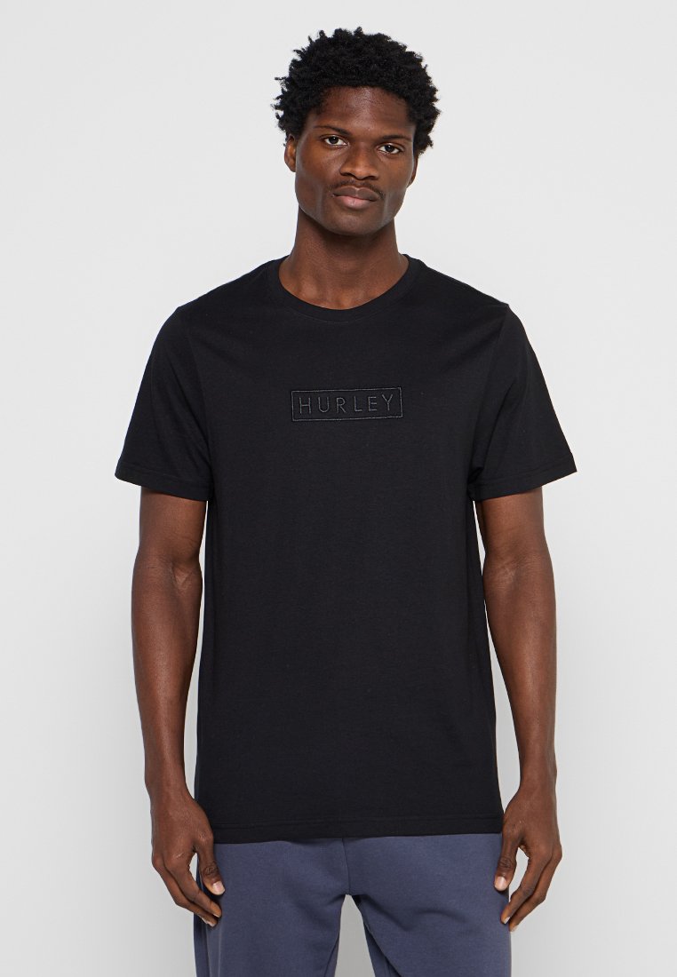 hurley T-shirt basic zwart