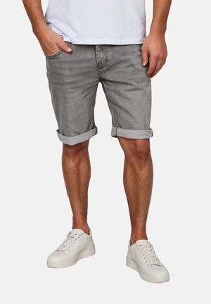 Mustang, CHICAGO - Denim shorts - light grey denim