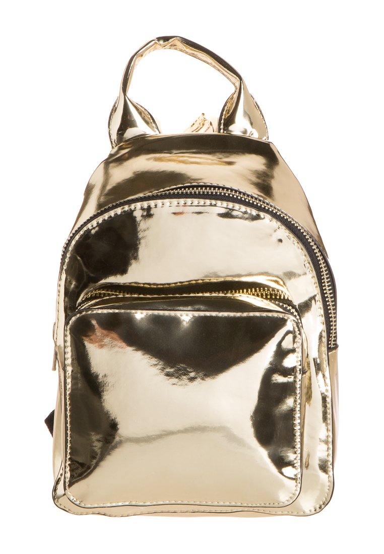 RADMARKET MINI LEATHER BACKPACK GOLD Urban Classics MINI