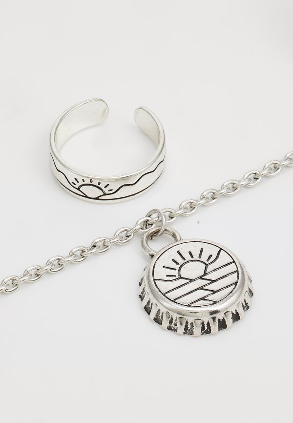 SUNRISE BRACELET AND NECKLACE GIFT UNISEX SET - Ring3