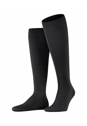 FALKE CLIMAWOOL - Calzettoni - black