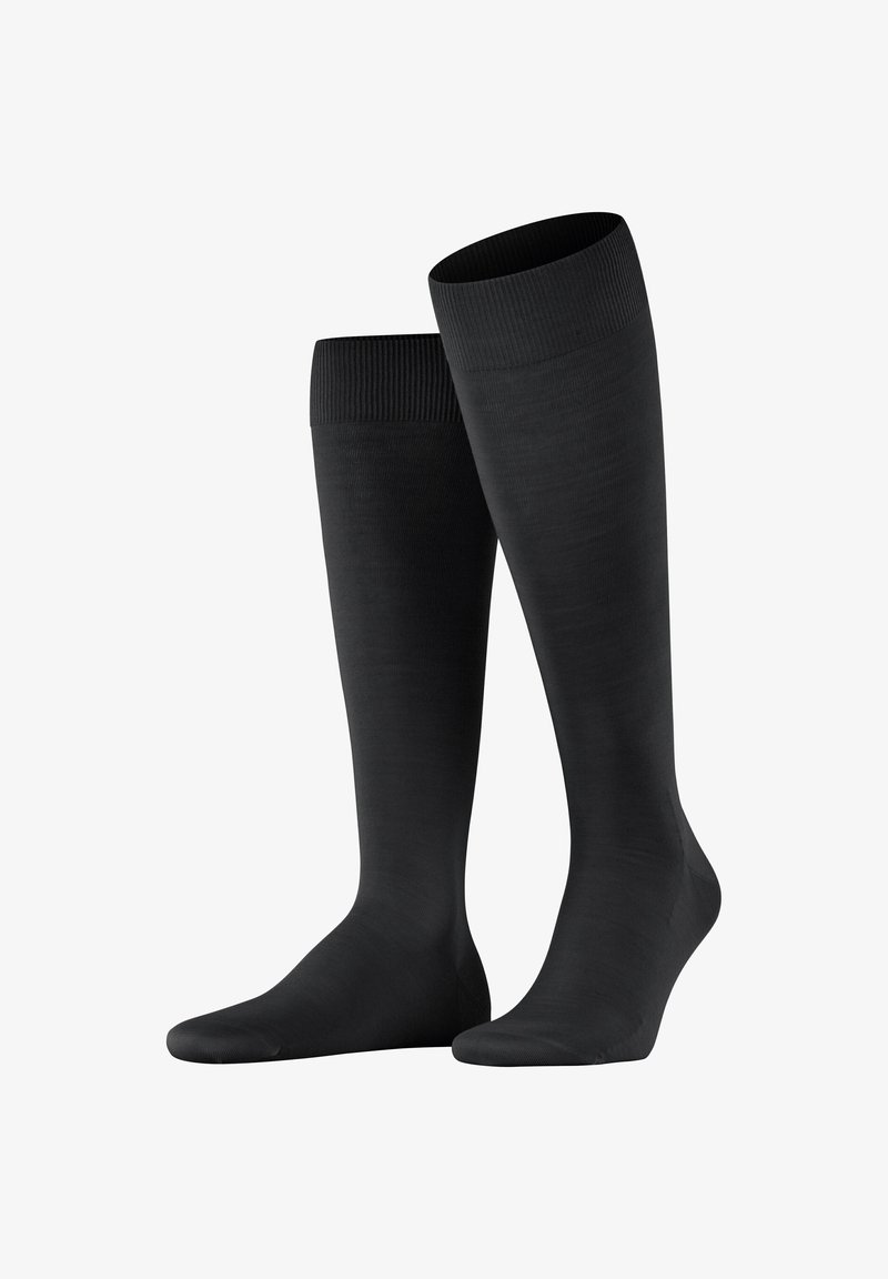 FALKE ClimaWool - Kniestrümpfe - black