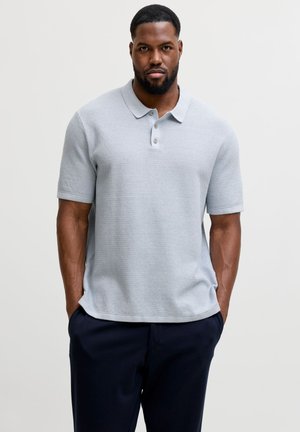 Jack & Jones, Knitted Plus Size Knitted - Polokošeľa - chambray blue