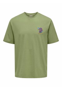 Niet geselecteerd, oil green