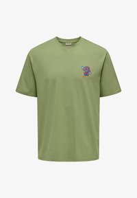 Niet geselecteerd, oil green