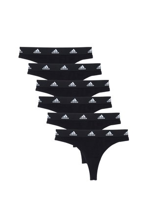 6 PACK  - String - black