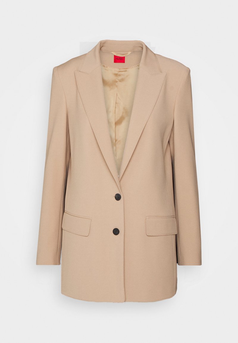Damen Parkas | HUGO AMERIA Kurzmantel light/pastel brown/beige - FO50003 Damen Parkas | HUGO AMERIA Kurzmantel light/pastel brown/beige - FO50003