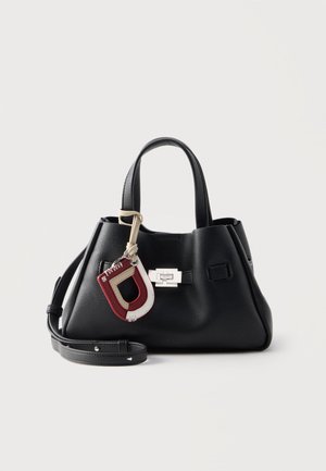 DKNY, BRYAR SATCHEL - Sac à main - black/silver-coloured