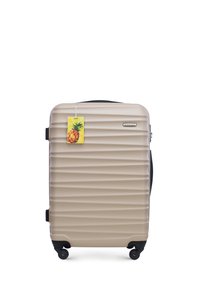 WITTCHEN MEDIUM SUITCASE WITH LUGGAGE TAG FROM ABS - Kufr - beige