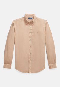 CUSTOM FIT TEXTURED DOBBY SHIRT - Shirt - surrey tan