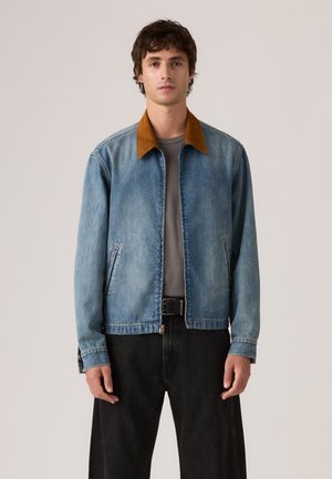 CASTRO FULL ZIP - Denimová bunda - light it up