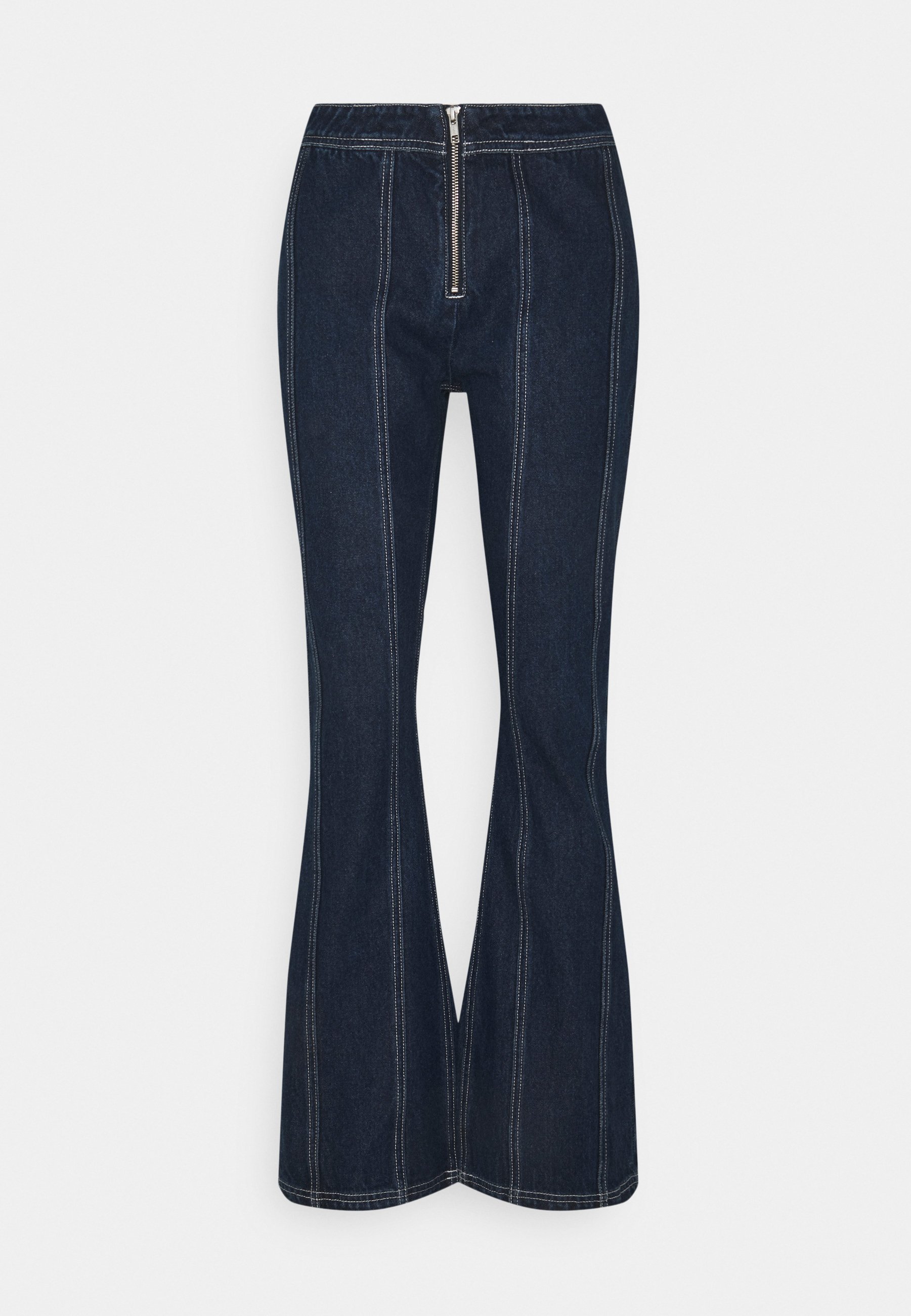 Milk It Prairie Flared Jeans Indigo Blue Zalando Co Uk Milk It Prairie Flared Jeans Indigo Blue Zalando Co Uk