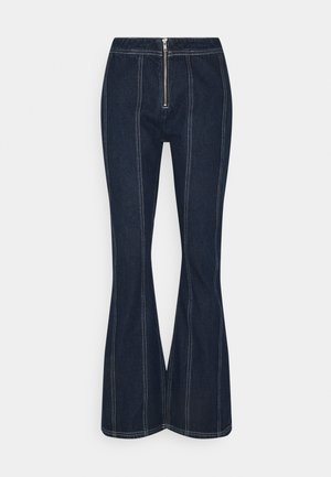 PRAIRIE - Flared Jeans - indigo