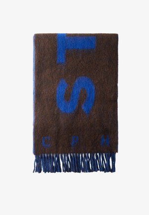 Copenhagen Studios, UNISEX - Écharpe - dark brown/blue
