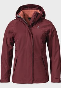 Schöffel 3IN1 PARTINELLO - Hardshelljacke - rot