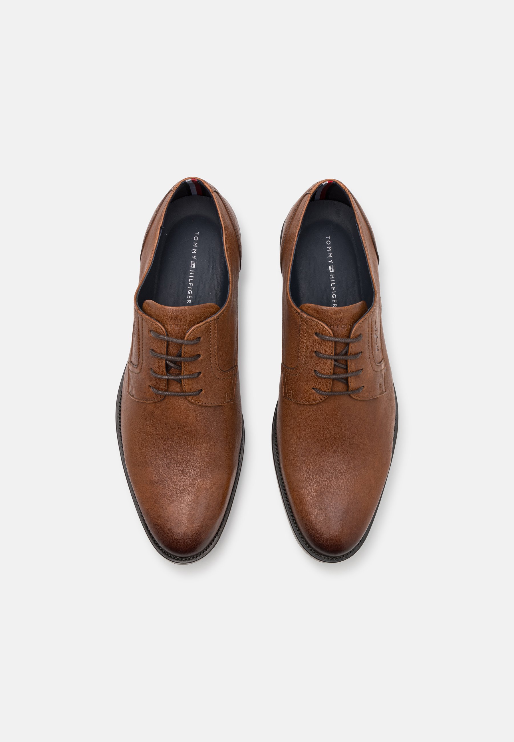 Tommy Hilfiger SIGNATURE SHOE - Veterschoenen - winter cognac/Bruin -  Zalando.nl