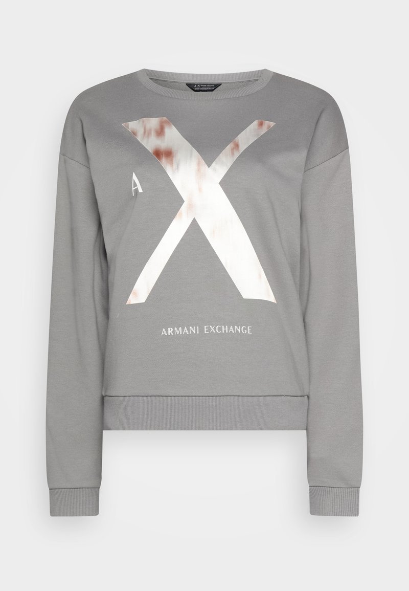 Armani Exchange Sweatshirt - snake/grau - Zalando.ch