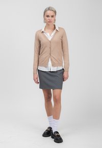 INFLUENCER Cardigan - gold-coloured