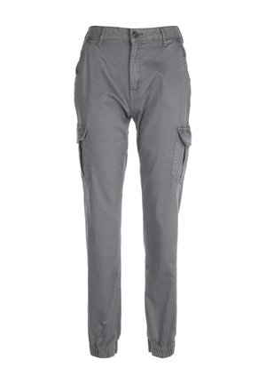 Urban Classics HIGH WAIST - Pantaloni cargo - lightshadow
