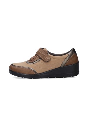 Zapatos con cordones - taupe