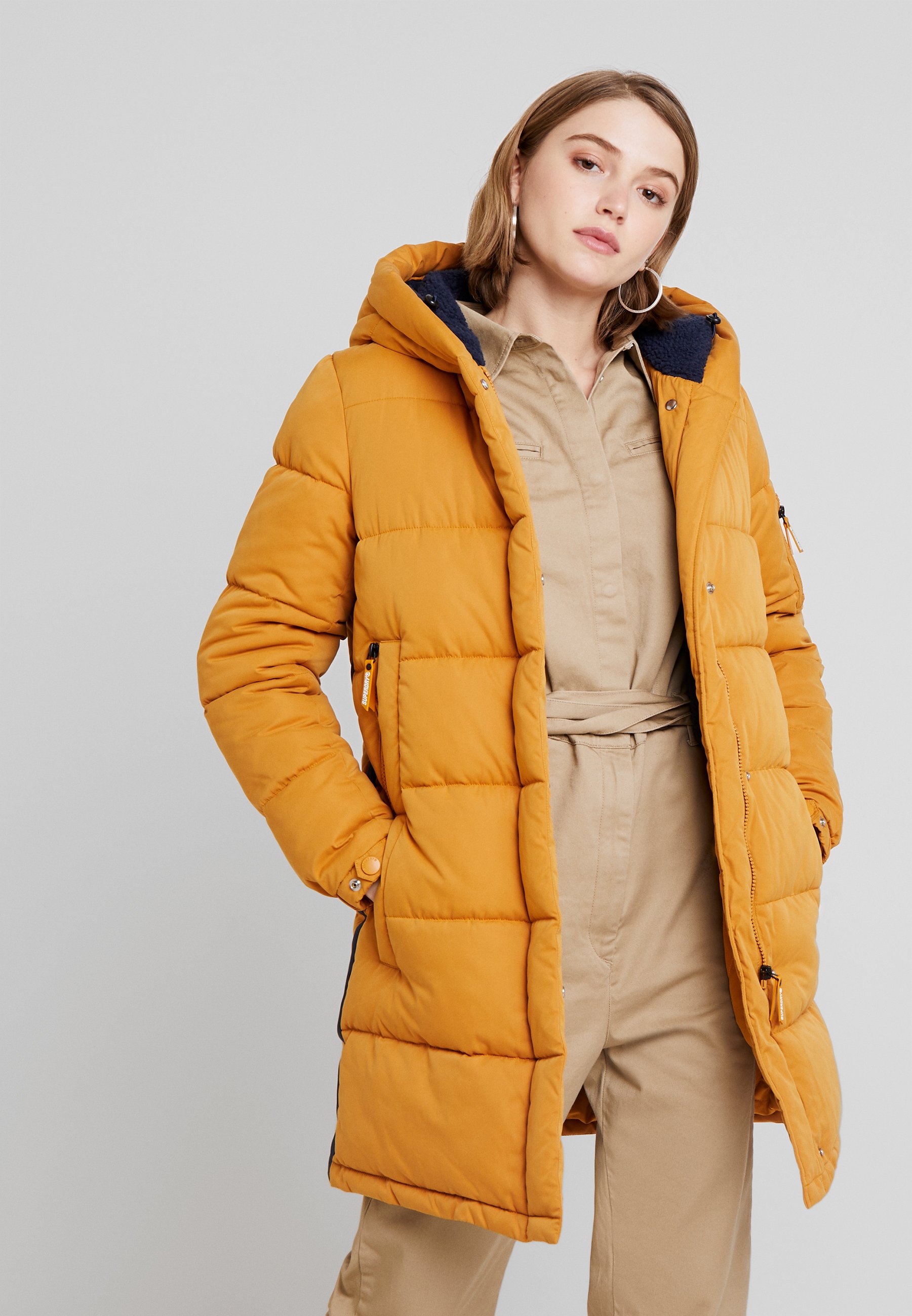 New Collection Orange Color Ladies Winter Cotton Coats Women New Collection Orange Color Ladies Winter Cotton Coats Women
