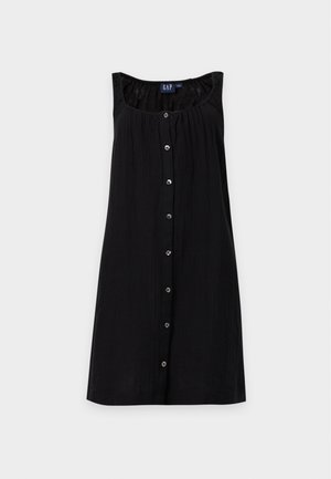 GAP, SCOOP FRONT DRESS - Φόρεμα ημέρας - true black