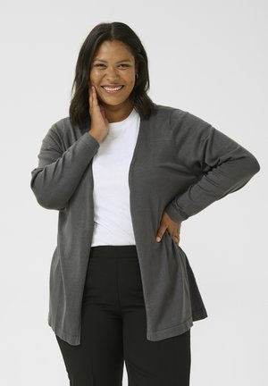 FARSIA - Gilet - black oyster