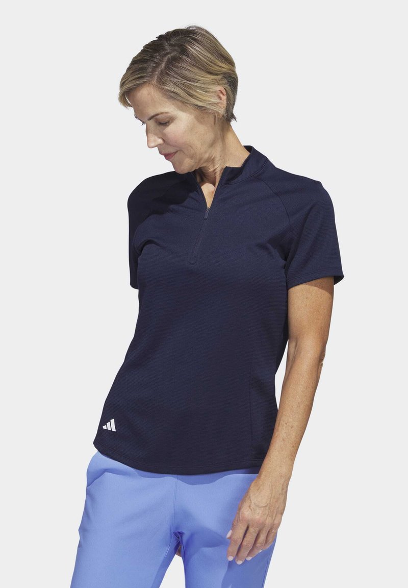 adidas Golf TEXTURED GOLF Tshirts print collegiate navy/mørkeblå