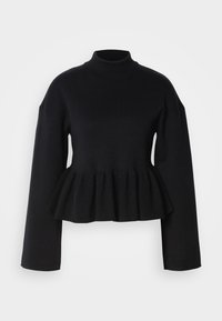 PEPLUM - Πουλόβερ - black