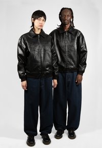 Wasted Paris BOILER RESET VARSITY JACKET UNISEX - Imitert skinnjakke - black