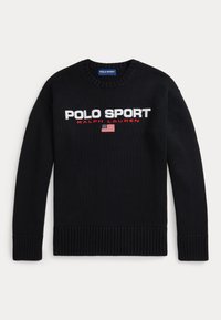 BIG FIT POLO SPORT COTTON JUMPER - Džemperis - black