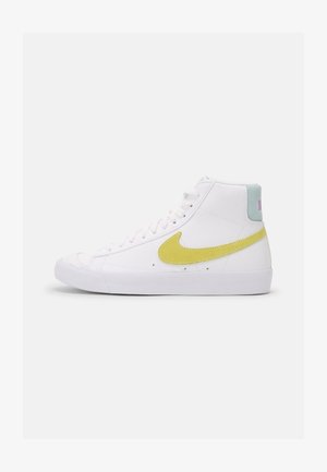 BLAZER MID '77 - Zapatillas altas - white/light zitron/glacier blue