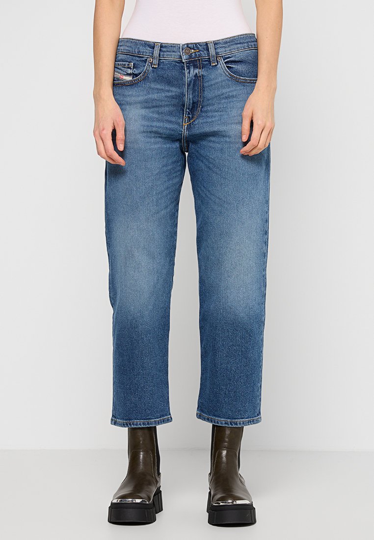 Diesel Straight leg jeans blauw Diesel Straight leg jeans blauw