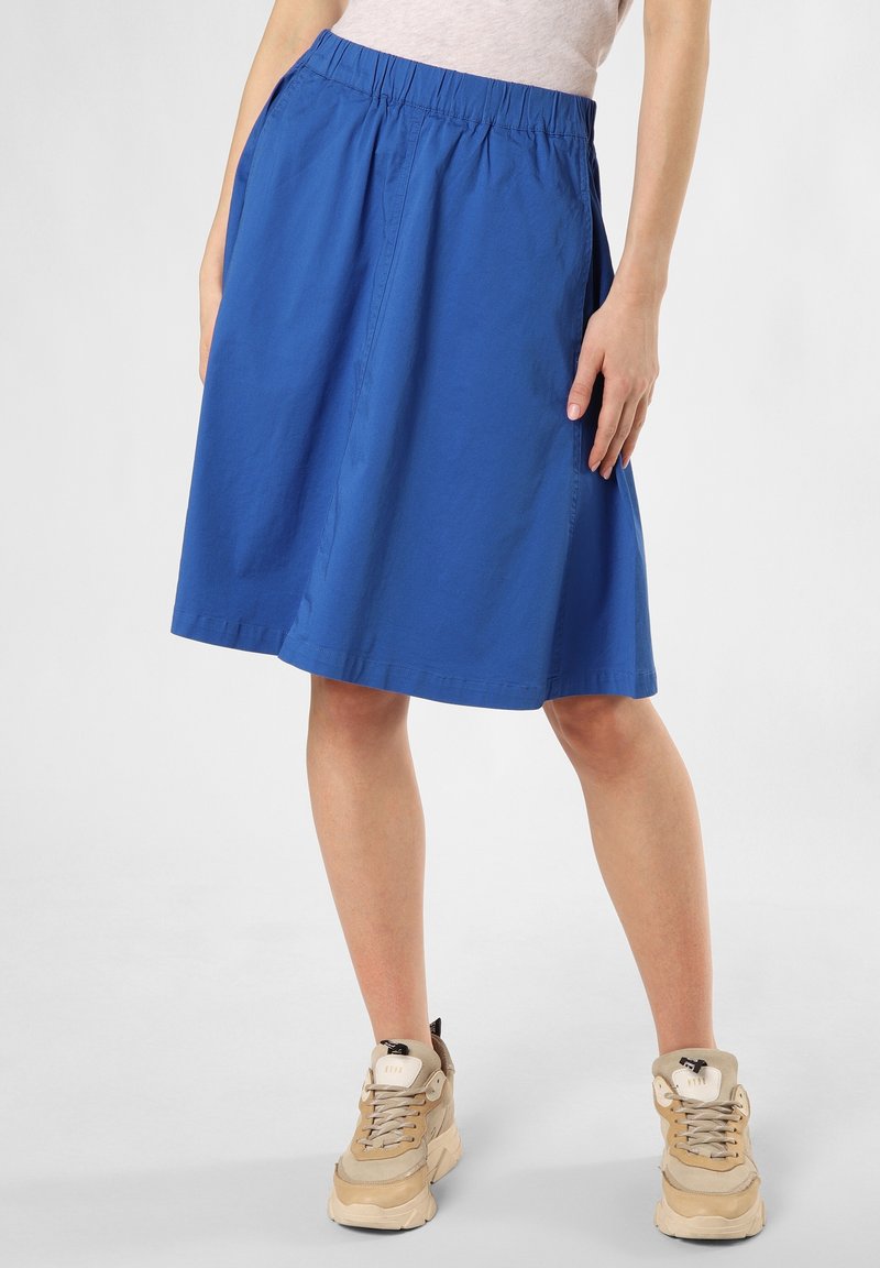 Marie Lund Jupe trapèze - blue