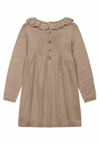 MINOTI LONG SLEEVE KNITTED - Day dress - stone
