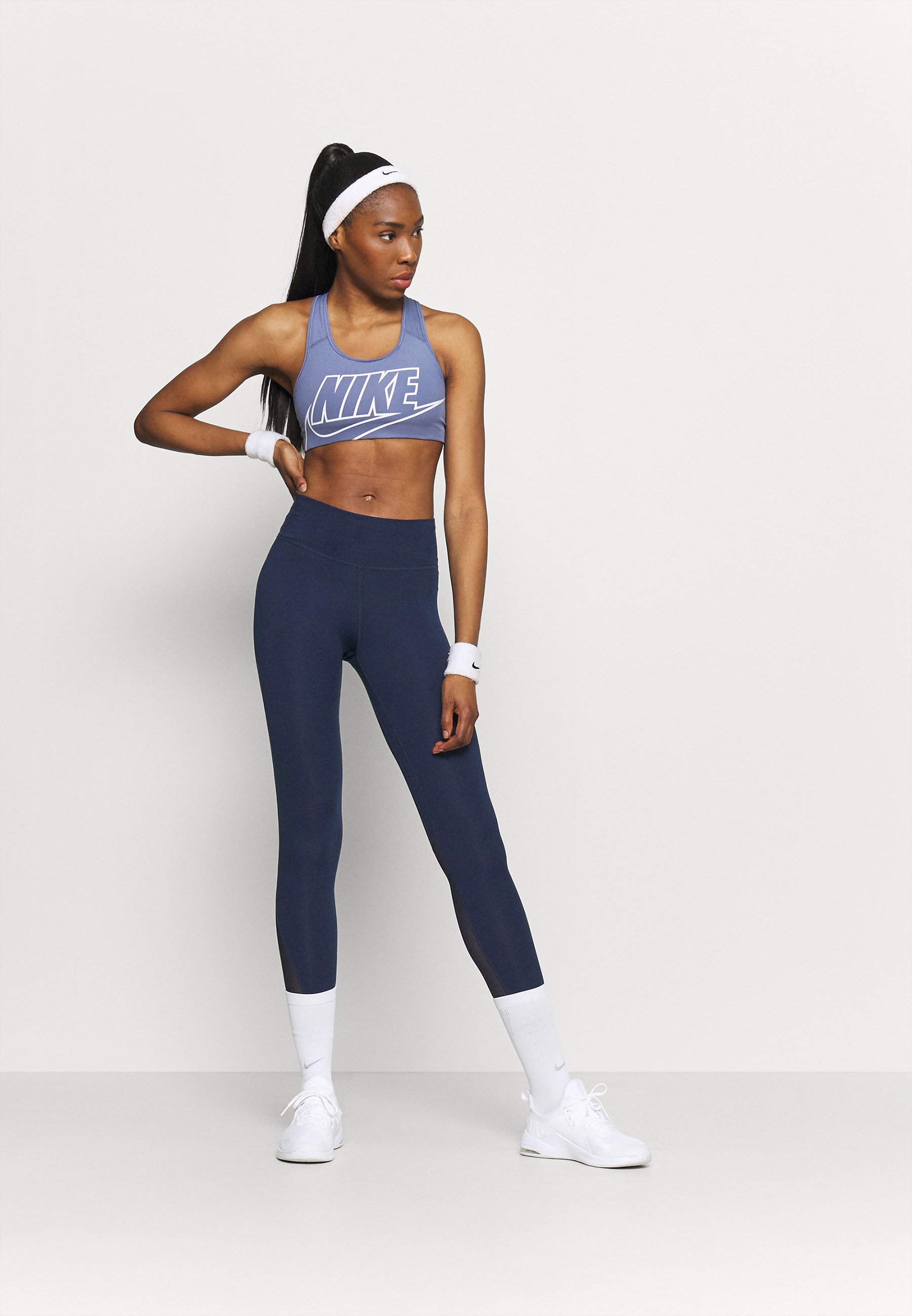 Leggings - obsidian/white 