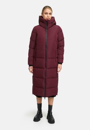 STEPP HONIAA XVI - Wintermantel - dark red melange