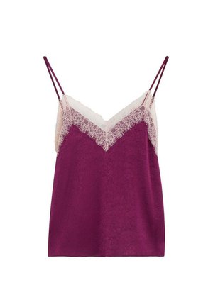 Scalpers, Top - burgundy