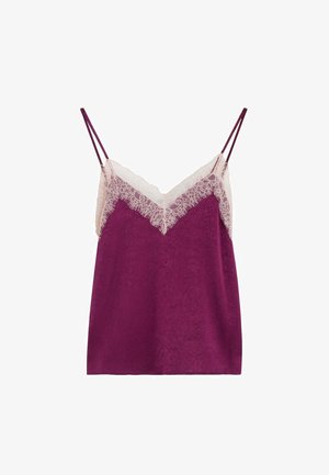 Scalpers, Top - burgundy