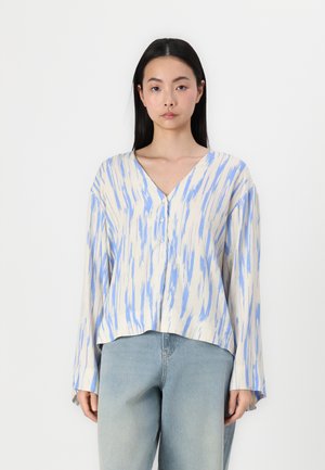 SLFBAELA V NECK  - Blůza - birch