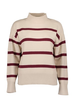 Blue Seven ROLLKRAGEN - Striktrøje - beige