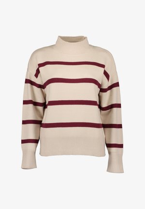 Blue Seven ROLLKRAGEN - Striktrøje - beige