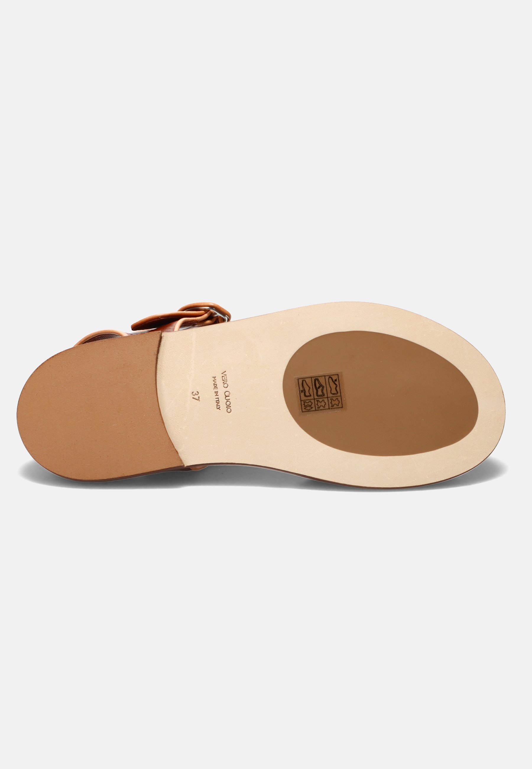 LORENZO MASIERO SOFTY - Sandals - cognac/brown - Zalando.de