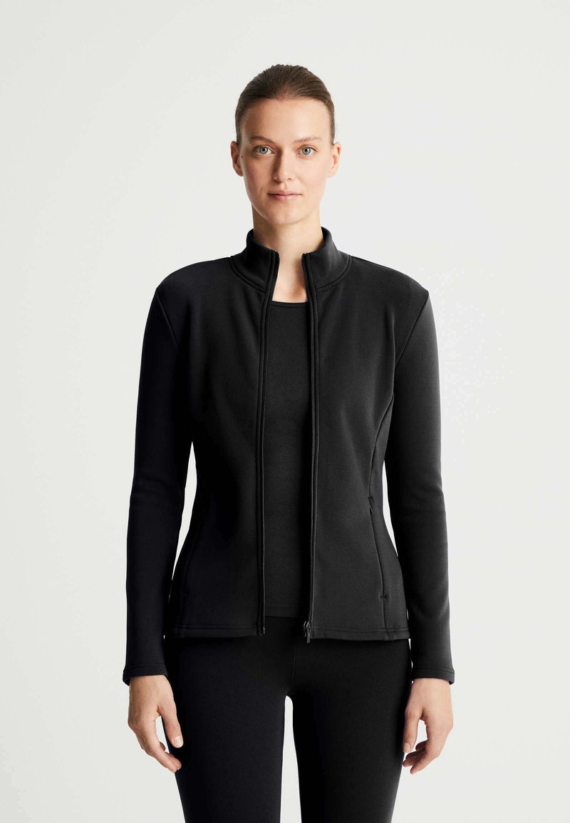 OYSHO SUPER EXTRA WARM Running jacket black Zalando.ie