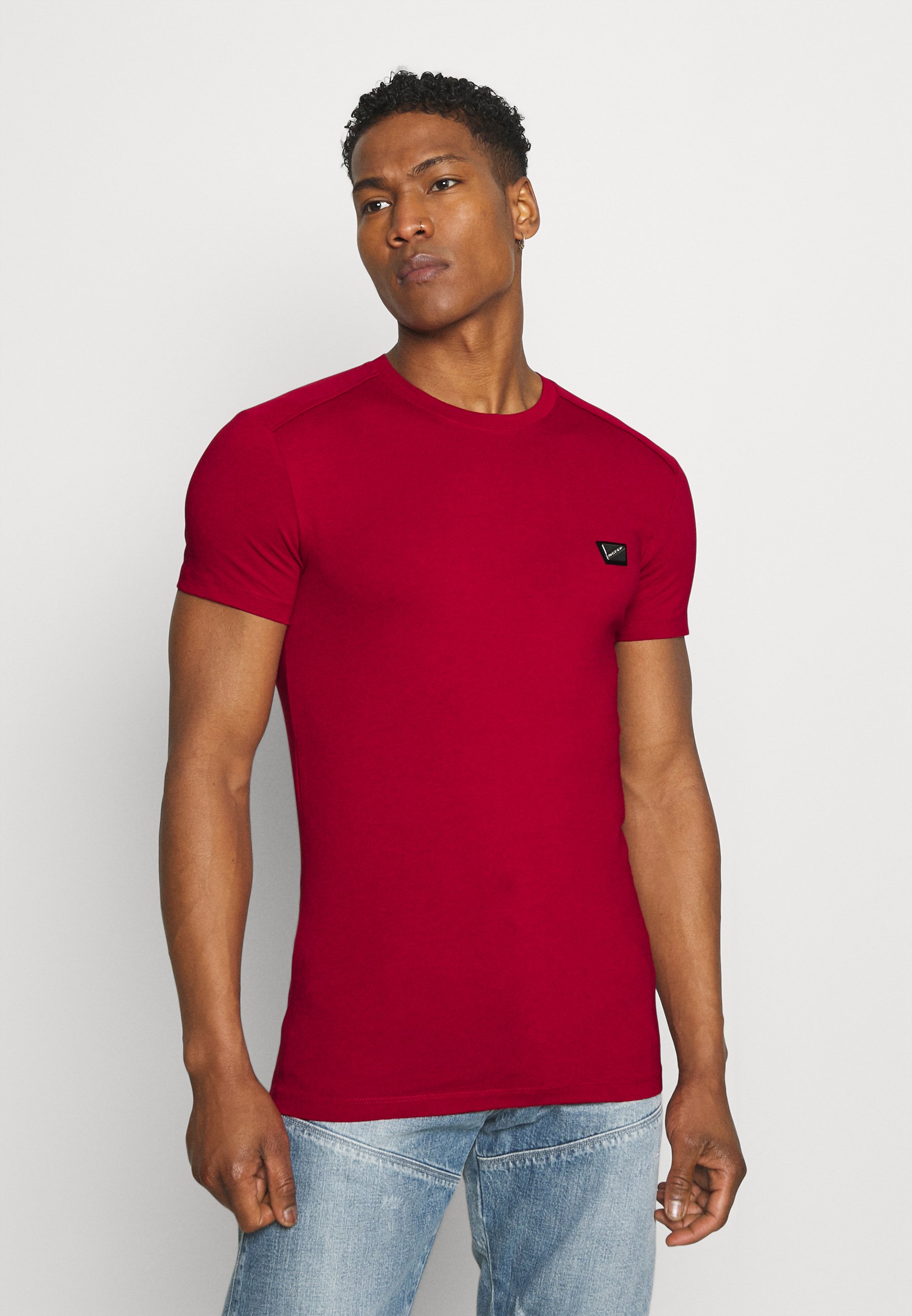 Antony SUPER SLIM FIT T-shirts basic - rosso/rød - Zalando.dk