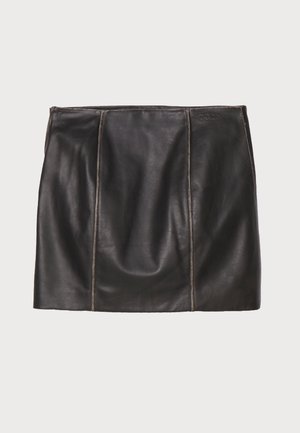 UMA SKIRT - Minijupe - black